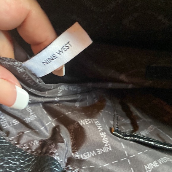 COPY - Nine West leather shoulder bag very beautiful bag - Picture 9 of 11